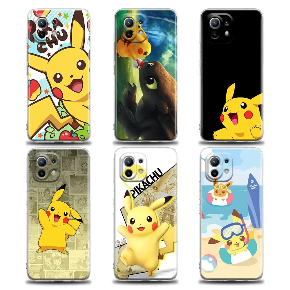 For Xiaomi Mi 10 11 11T Pro Lite 12X POCO X3 F3 NFC Case Clear Soft Cover Cute Cartoon Pika Pikachu Phone Case For Redmi 9 9A 10
For Xiaomi Mi 10 11 11T Pro Lite 12X POCO X3 F3 NFC Case Clear Soft Cover Cute Cartoon Pika Pikachu Phone Case For Redmi 9 9A 10