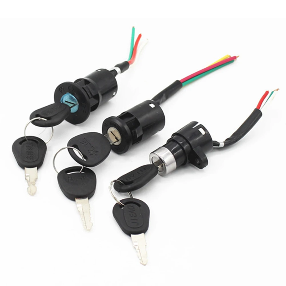 1PCS Key Power Lock Black Plastic Electric Bicycle Ignition Switch For All Kinds Of Electric Bike, Electric Scooter
1PCS Key Power Lock Black Plastic Electric Bicycle Ignition Switch For All Kinds Of Electric Bike, Electric Scooter