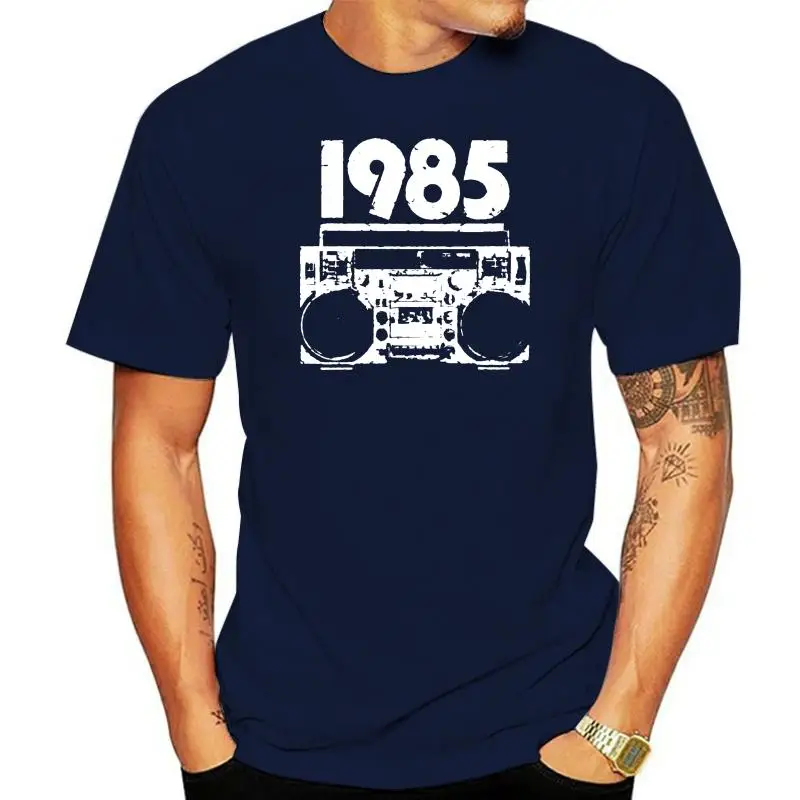 top Unisex T Shirt Boombox Distressed Graphic Printed T-Shirt tees Men tshirt 1985
top Unisex T Shirt Boombox Distressed Graphic Printed T-Shirt tees Men tshirt 1985