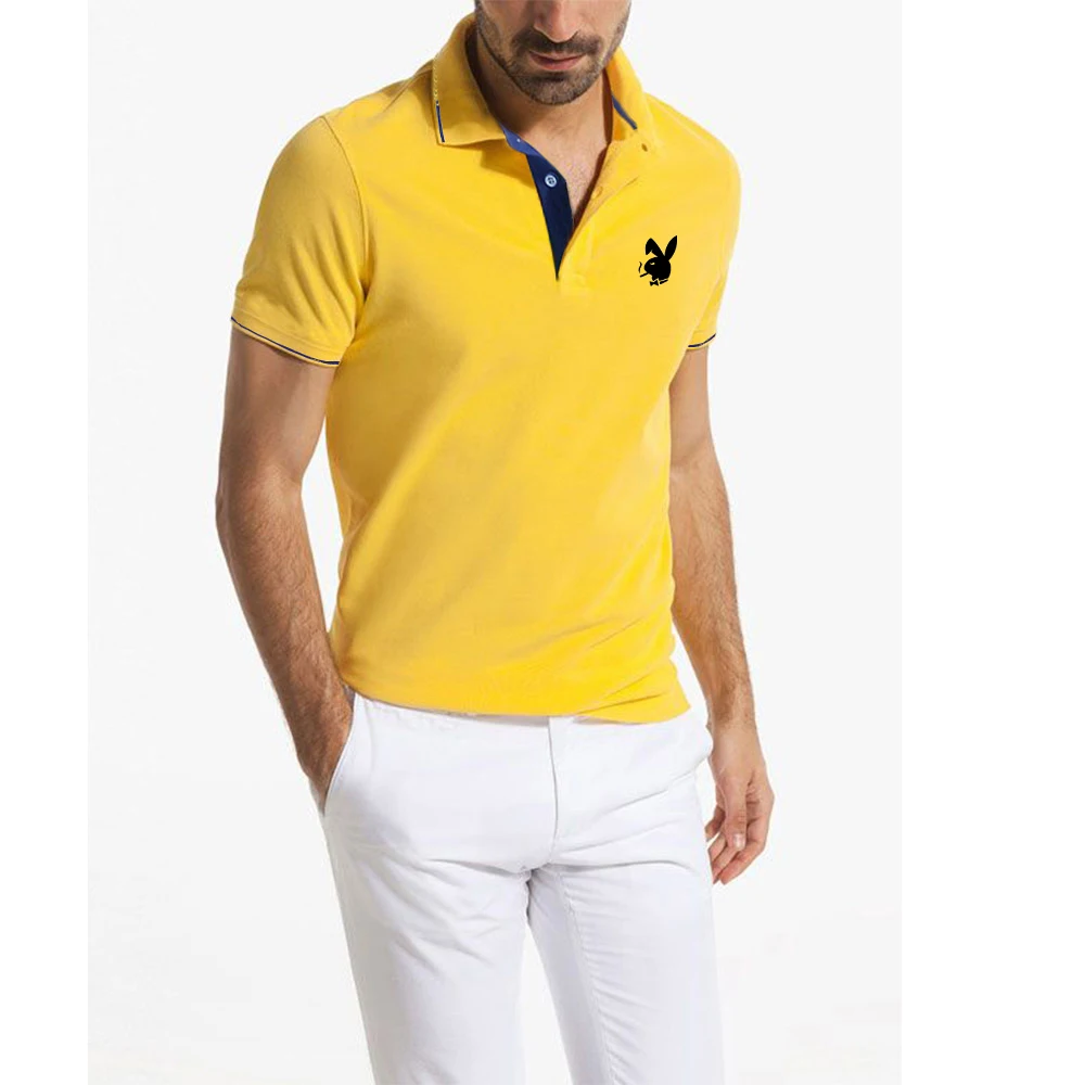 2022 New Summer Men's Golf Shirts Quick-drying Breathable Polo Shirt Tencel Cotton Short Sleeve Top Golf Wear Man Casual T Shirt
2022 New Summer Men's Golf Shirts Quick-drying Breathable Polo Shirt Tencel Cotton Short Sleeve Top Golf Wear Man Casual T Shirt