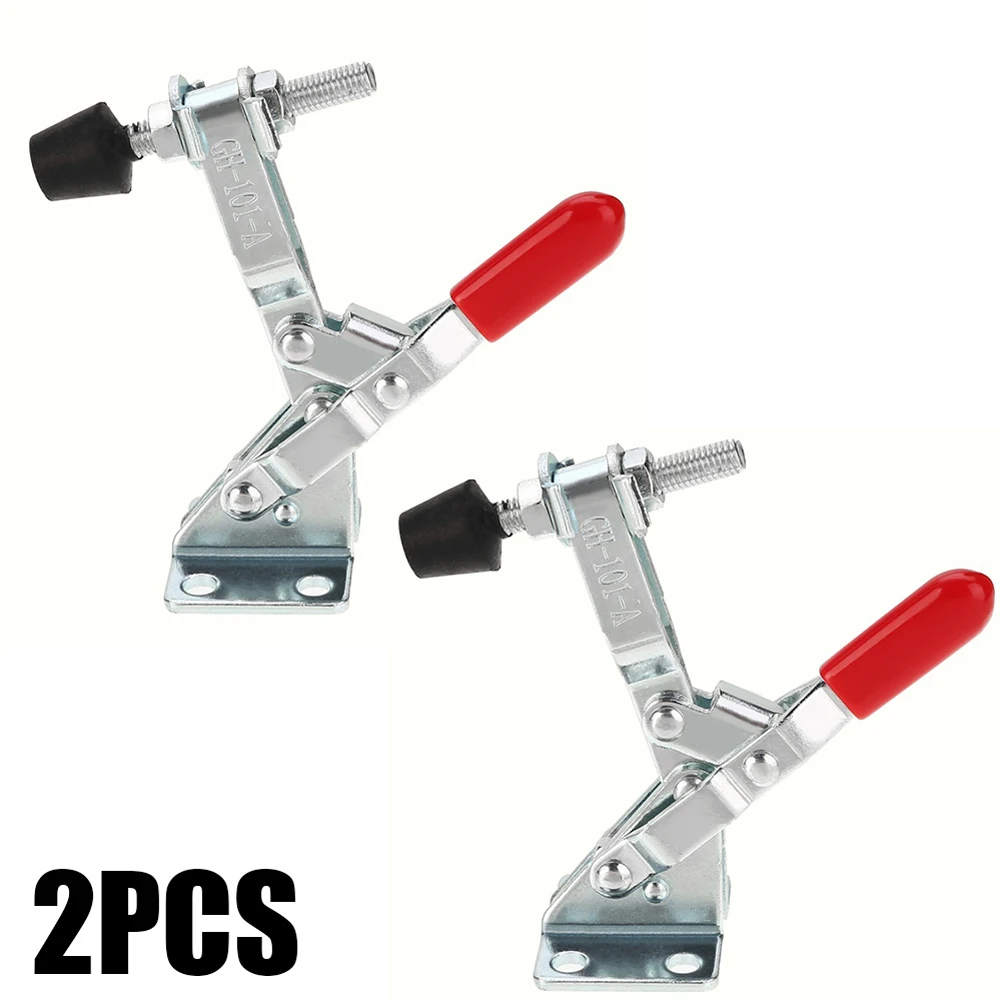 2pcs GH-101A Quick Release Tool Quick Fixture Toggle Clamp 50Kg 110lbs Galvanized Iron Hand Push Pull Clamp Woodworking Tool
2pcs GH-101A Quick Release Tool Quick Fixture Toggle Clamp 50Kg 110lbs Galvanized Iron Hand Push Pull Clamp Woodworking Tool