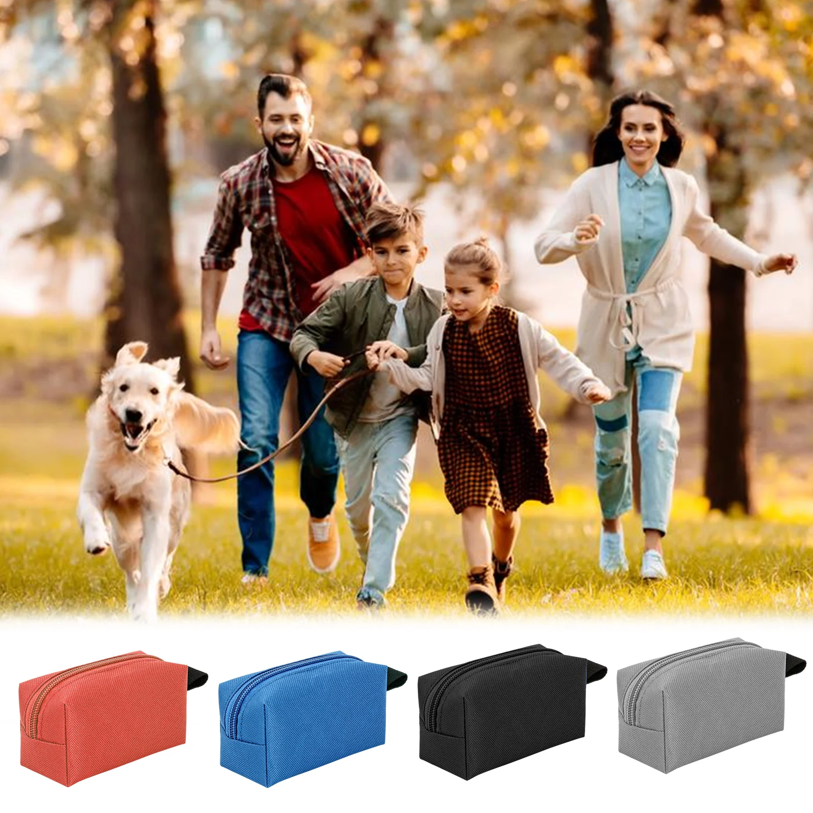 Portable Dog Poop Bag Holder Zippered Pets Poop Bag Holder Pet Waste Bag Dispenser Durable & Lightweight Dog Poop Bag Dispenser
Portable Dog Poop Bag Holder Zippered Pets Poop Bag Holder Pet Waste Bag Dispenser Durable & Lightweight Dog Poop Bag Dispenser