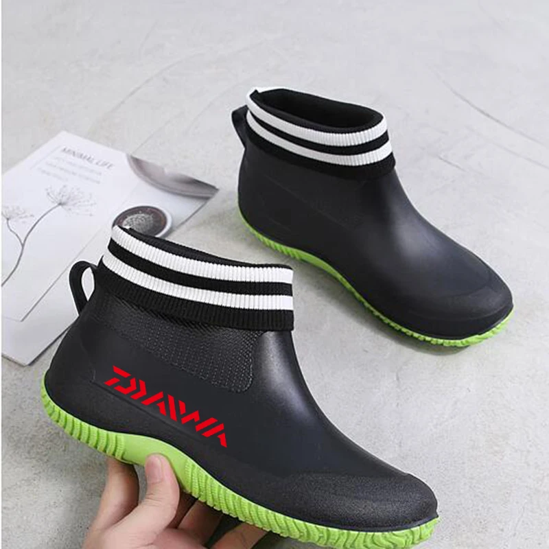Daiwa Men Fishing Car Washing Garden Working Aqua Wader Water Shoes Outdoor Waterproof Non-slip Plus Velvet Warm Rain Boots
Daiwa Men Fishing Car Washing Garden Working Aqua Wader Water Shoes Outdoor Waterproof Non-slip Plus Velvet Warm Rain Boots