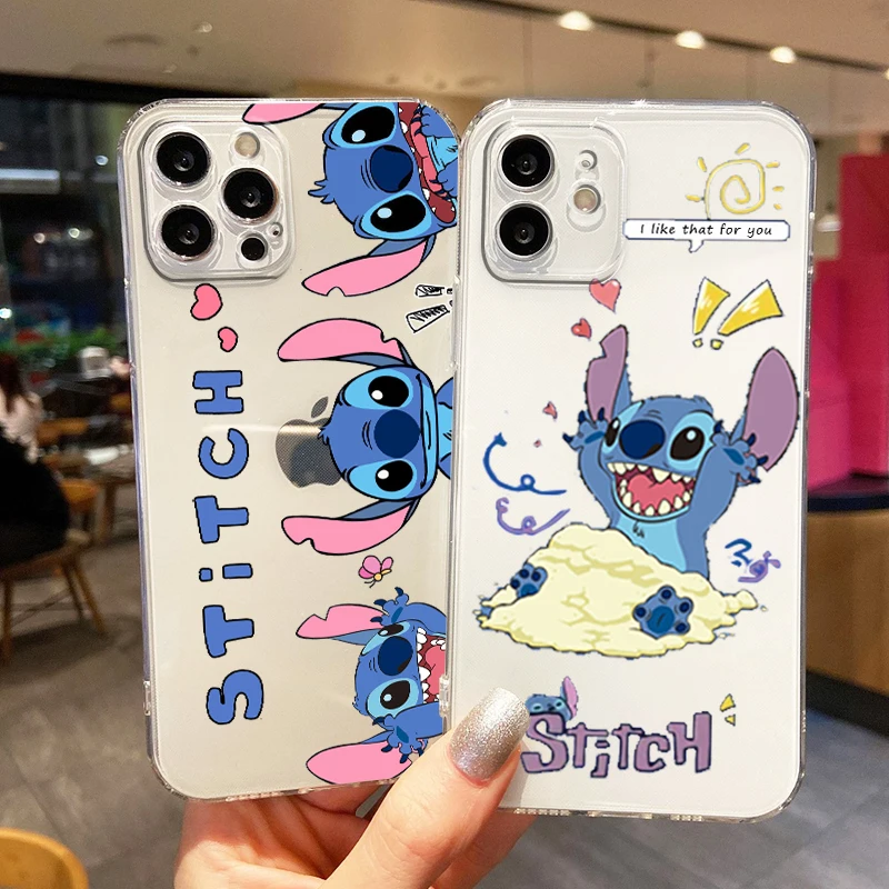 Lilo Stitch Disney Cool Phone Case For Apple iPhone 14 13 12 11 Mini XS XR X Pro MAX 8 7 6 Plus SE 2020 Transparent Cover
Lilo Stitch Disney Cool Phone Case For Apple iPhone 14 13 12 11 Mini XS XR X Pro MAX 8 7 6 Plus SE 2020 Transparent Cover