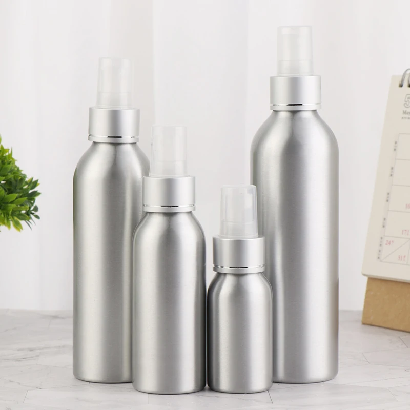 

Aluminum Empty Spray Bottle Mini Travel Refillable Perfume Cosmetic Container Sprayer Atomizer 30ml/50ml/100ml/120ml/150ml/250ml