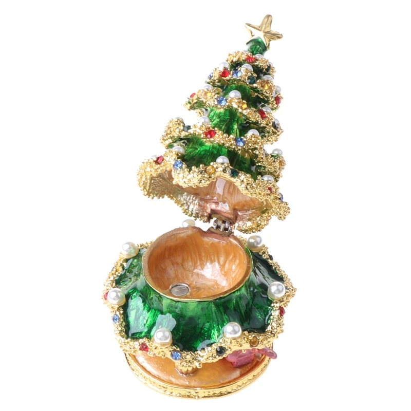 Hand Painted Decorative Hinged Trinket Box Christmas Tree Jewelry Home Decor Best Ornament Your Collection Y08E
Hand Painted Decorative Hinged Trinket Box Christmas Tree Jewelry Home Decor Best Ornament Your Collection Y08E