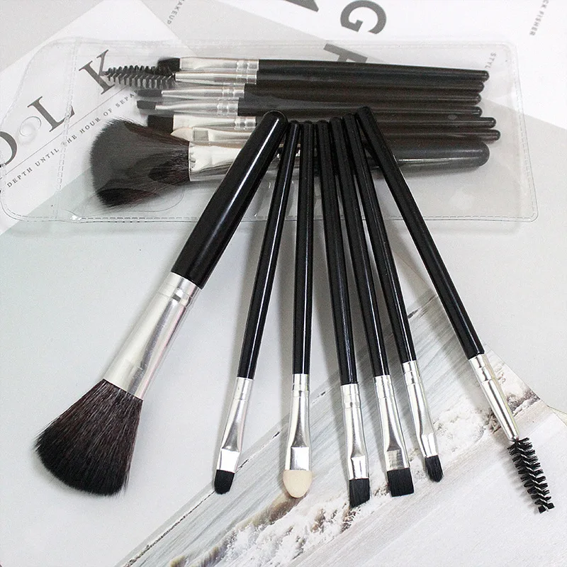 Black Portable Makeup Brushes Set Soft Eye Shadow Brush Cosmetic Foundation Powder Eyelash Eyebrow Concealer Makeup brush 7Pcs
Black Portable Makeup Brushes Set Soft Eye Shadow Brush Cosmetic Foundation Powder Eyelash Eyebrow Concealer Makeup brush 7Pcs