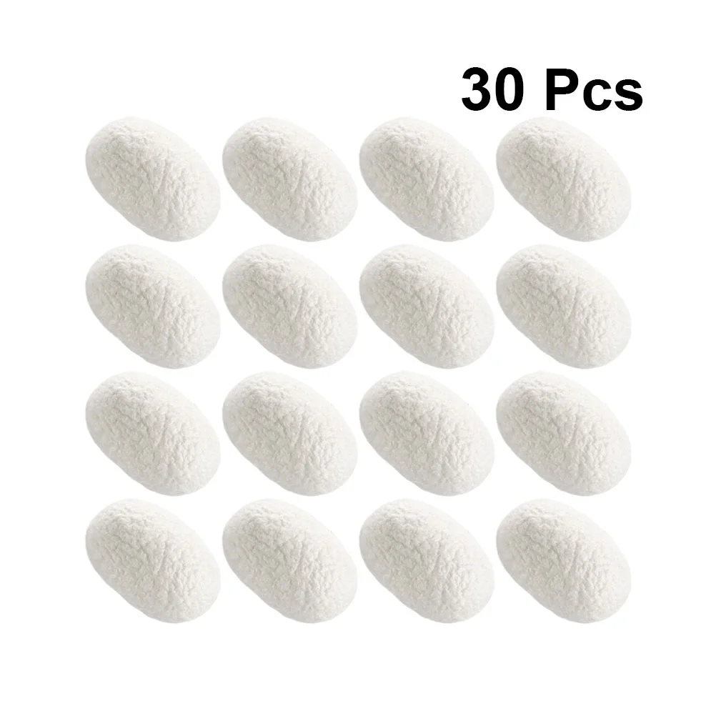 30pcs Facial Cleansing Silkworm Balls Whitening Exfoliator Blackheads Removal Silk Balls for Skin Care
30pcs Facial Cleansing Silkworm Balls Whitening Exfoliator Blackheads Removal Silk Balls for Skin Care