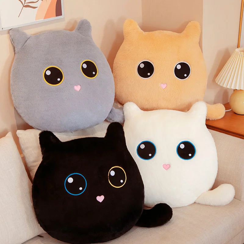 Kawaii Cat Plush Pillow Kitten Cushion Soft Cartoon Stuffed Toys Gray White Black Plush Doll Houseware Gifts for Girlfriend
Kawaii Cat Plush Pillow Kitten Cushion Soft Cartoon Stuffed Toys Gray White Black Plush Doll Houseware Gifts for Girlfriend