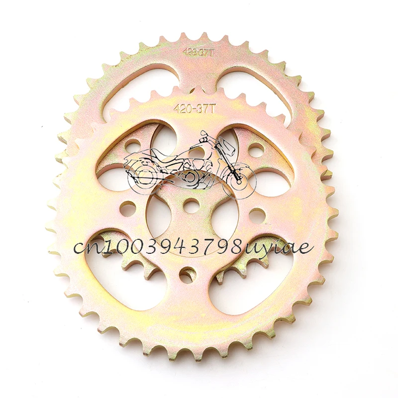 

420/428 37T tooth 48mm rear chain sprocket for DIY Karting ATV Quad Pit Dirt Bike Motorcycle Motor Moped Accessories