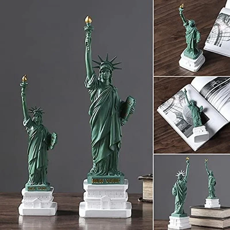Statue of Liberty Model New York City Landmark Small Replica Ornament Resin Souvenir Collectible Gifts for Home Shelf
Statue of Liberty Model New York City Landmark Small Replica Ornament Resin Souvenir Collectible Gifts for Home Shelf