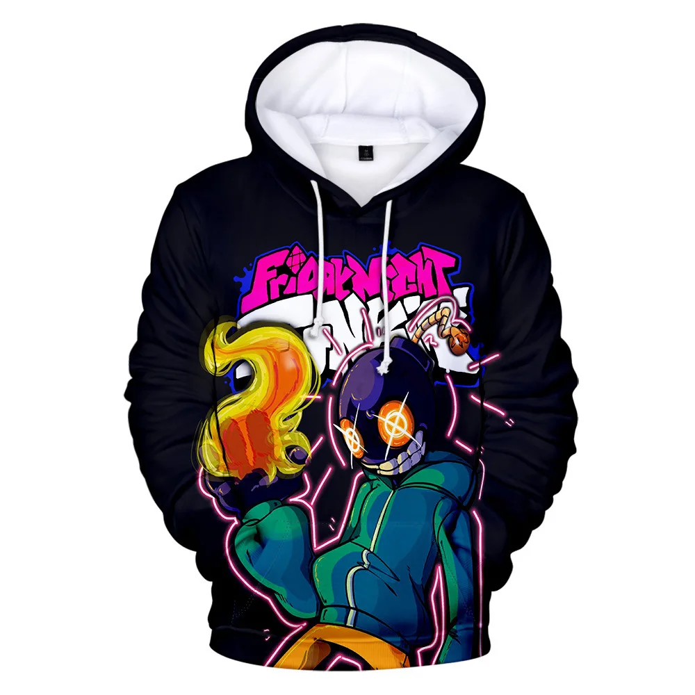 Men Hoodie Trend Anime Friday Night Funkin Men Women Hoodies Sweatshirt Harajuku Whitty 3D Pullovers Fashion Autumn Clothes Y2K
Men Hoodie Trend Anime Friday Night Funkin Men Women Hoodies Sweatshirt Harajuku Whitty 3D Pullovers Fashion Autumn Clothes Y2K
