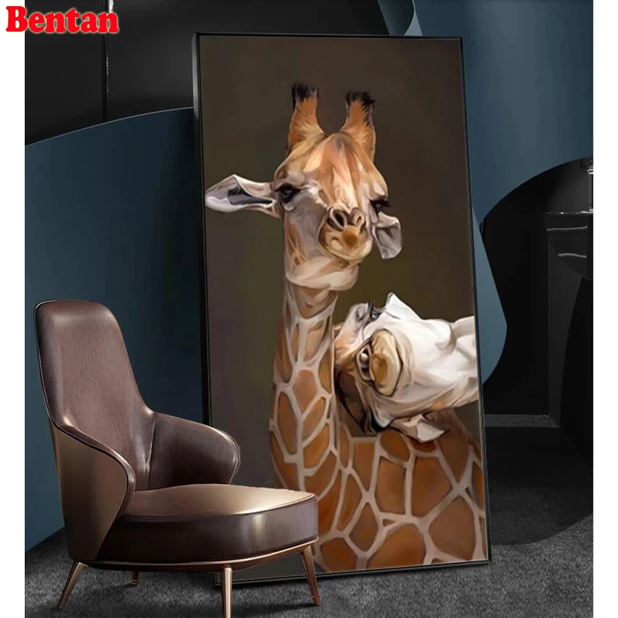 Diamond Embroidery Nordic Animal Art Giraffe Diamond Painting Cross Stitch Full Square Round Rhinestones Picture Wall Decoration
Diamond Embroidery Nordic Animal Art Giraffe Diamond Painting Cross Stitch Full Square Round Rhinestones Picture Wall Decoration