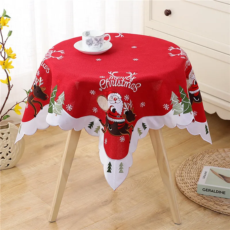 Christmas Snowflake Tablecloth Vintage Embroidered Dining Table Runner Rectangle Round Wedding Party Home Decor Red
Christmas Snowflake Tablecloth Vintage Embroidered Dining Table Runner Rectangle Round Wedding Party Home Decor Red