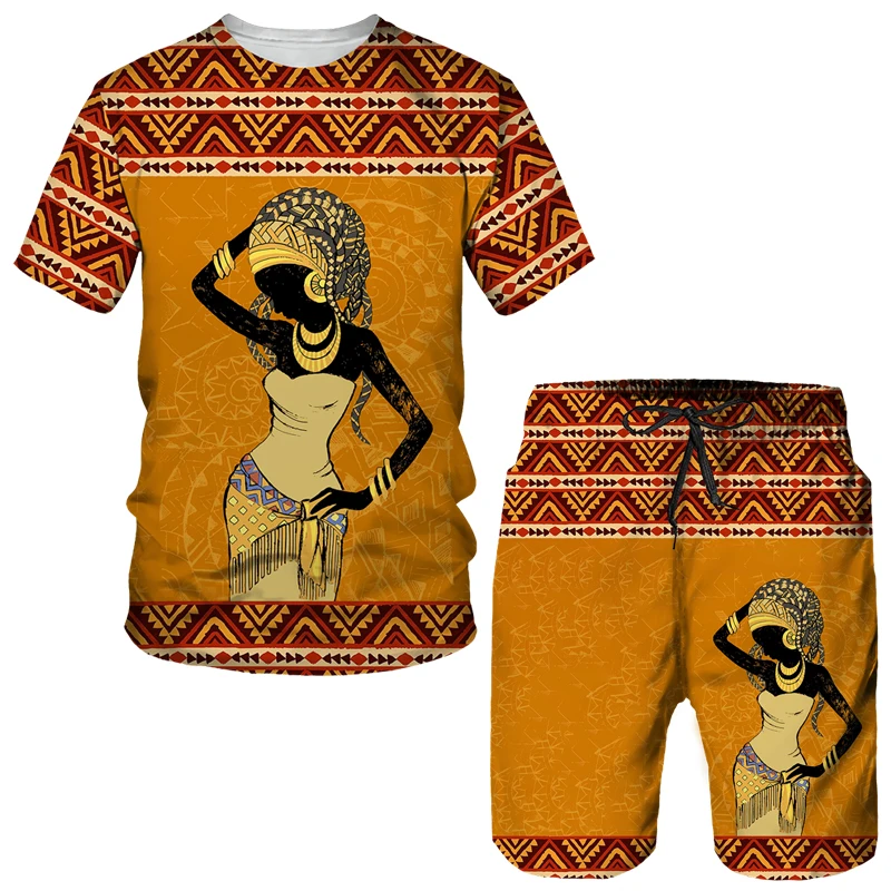 African Print Men's Two Piece Set Ethnic Style Couple Streetwear Outfits Summer T-Shirt/Shorts/Suit Casual Folk-Custom Tracksuit
African Print Men's Two Piece Set Ethnic Style Couple Streetwear Outfits Summer T-Shirt/Shorts/Suit Casual Folk-Custom Tracksuit