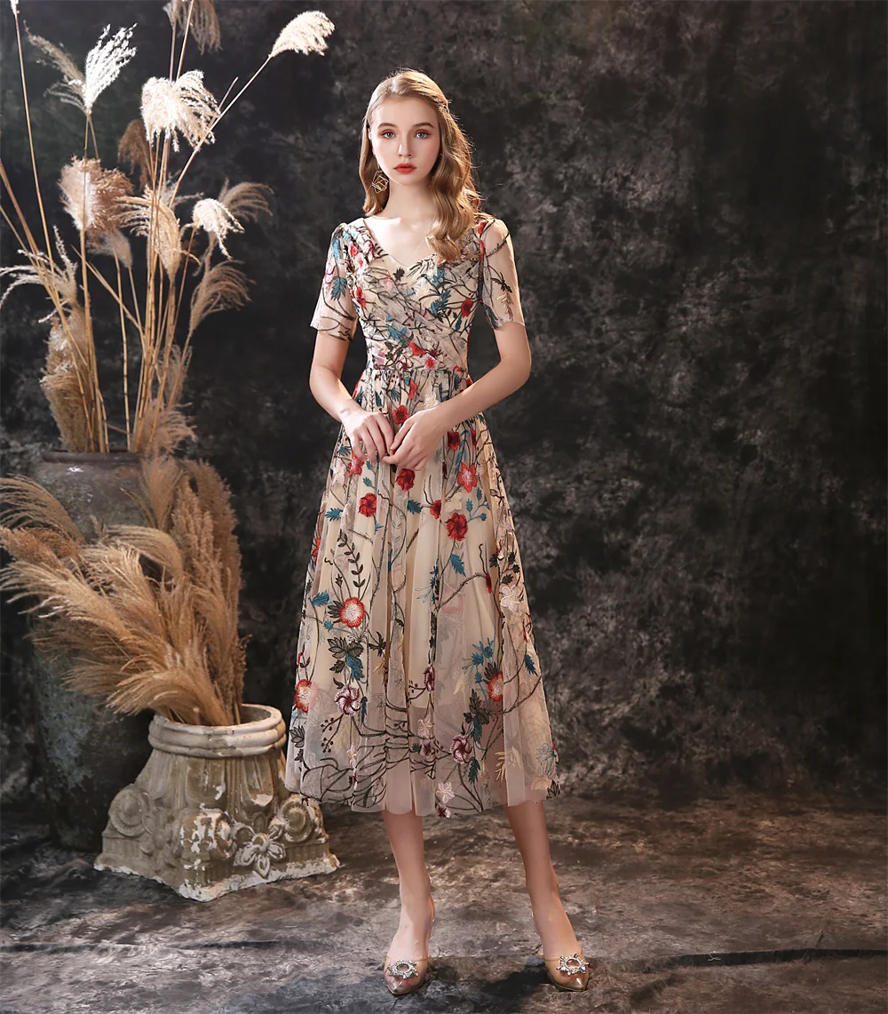Women 2022 Sexy Off Shoulder Slim Evening Party Dresses Double Layer Vestidos Sheer Organza Printed Pattern Back Strap فساتين ال
Women 2022 Sexy Off Shoulder Slim Evening Party Dresses Double Layer Vestidos Sheer Organza Printed Pattern Back Strap فساتين ال