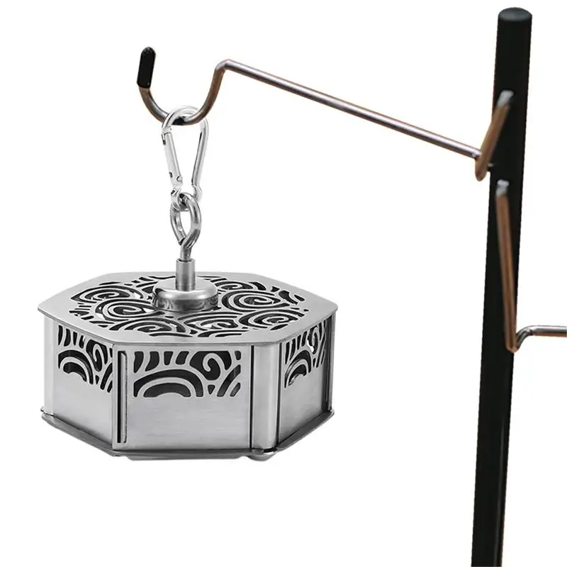 Outdoor Incense Holder With Cover Fireproof Incense Burner Metal Incense Burner With Lid Hanging Load-Bearing Buckle Hollow
Outdoor Incense Holder With Cover Fireproof Incense Burner Metal Incense Burner With Lid Hanging Load-Bearing Buckle Hollow