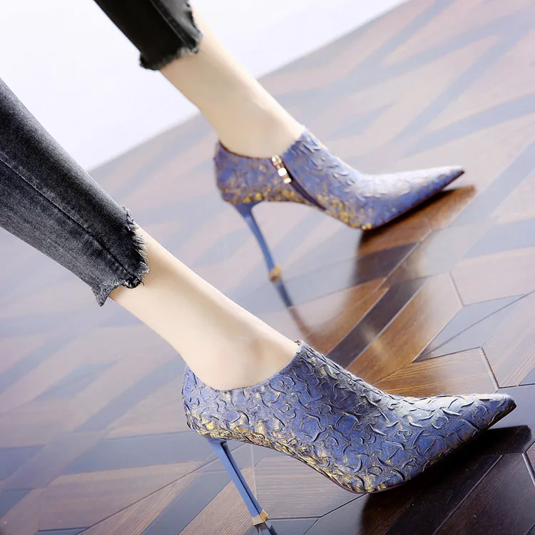 Pleated Pointed Toe Ladies Stiletto High Heels 2022 Spring And Autumn New Fashion Especially Foreign Elegant Atmosphere
Pleated Pointed Toe Ladies Stiletto High Heels 2022 Spring And Autumn New Fashion Especially Foreign Elegant Atmosphere