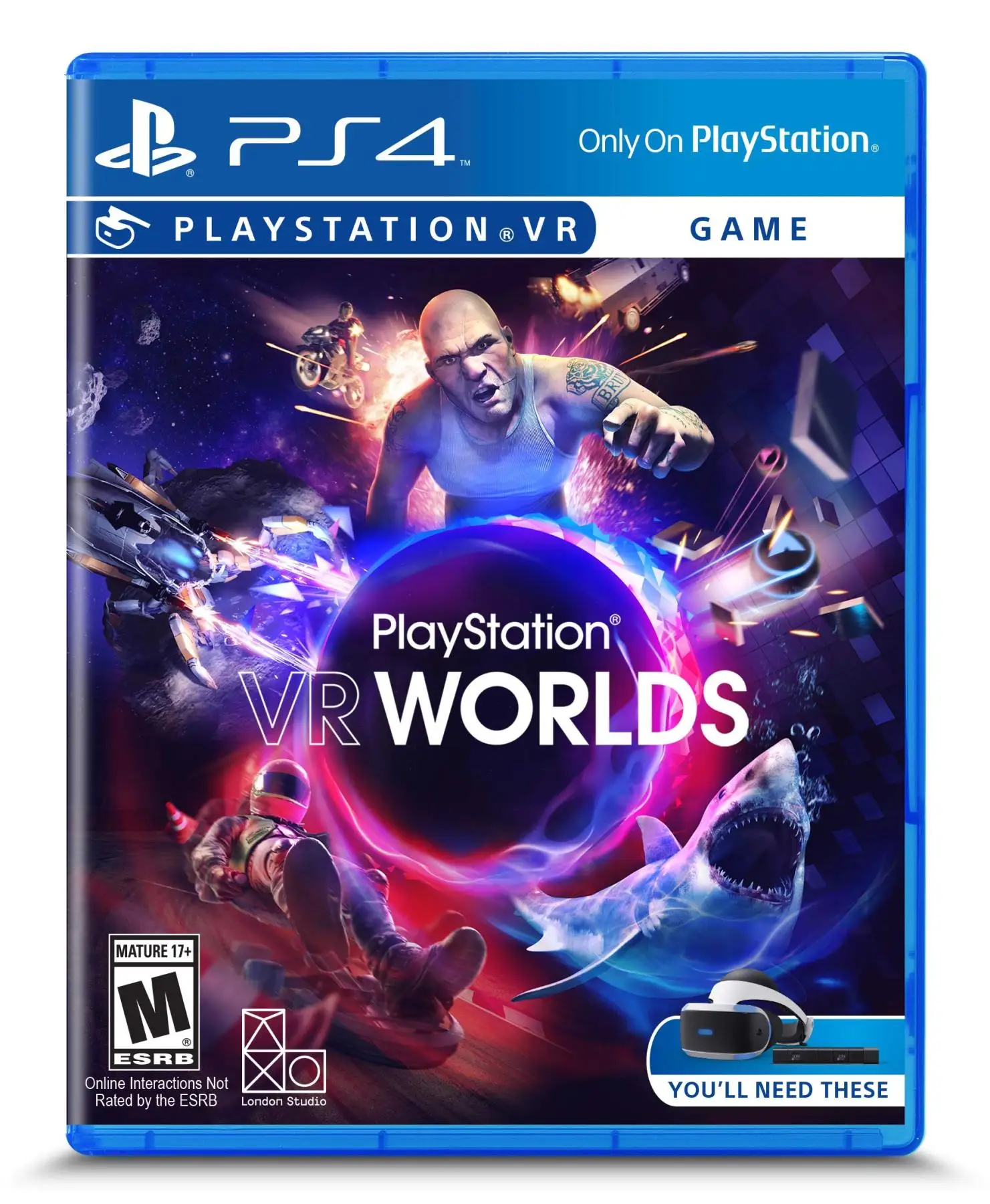 Игровой контроллер Playstation Vr World PS4 4 для видеоигр игровая станция геймпад