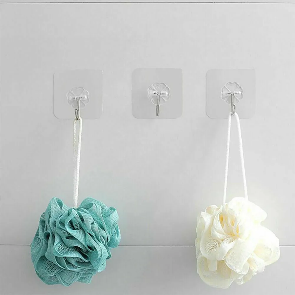 20X Strong Transparent Suction Cup Sucker Wall Hooks Hanger Kitchen Bathroom Wall Mounted Hanger Suction Heavy Load Rack Cup
20X Strong Transparent Suction Cup Sucker Wall Hooks Hanger Kitchen Bathroom Wall Mounted Hanger Suction Heavy Load Rack Cup