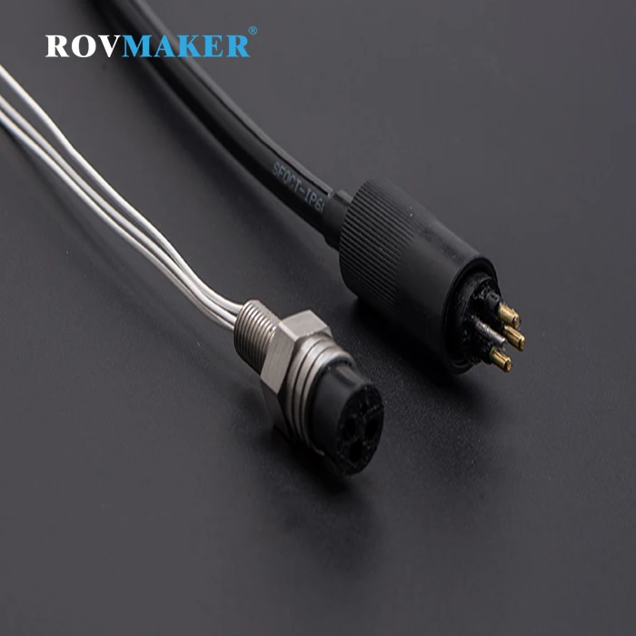 Underwater MCBH 3F MCIL 3M Electrical Wet-mate Connectors-Bulkhead Connector Female Plug and Inline Connector Male Socket Kit
Underwater MCBH 3F MCIL 3M Electrical Wet-mate Connectors-Bulkhead Connector Female Plug and Inline Connector Male Socket Kit