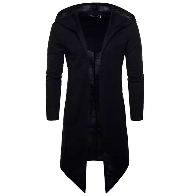 Jackets Men Casual Long Section Hip Hop Cloak Hoodies Sweatshirt Men Coat Mantle Black Hoodie M-5XL Fall Male Hoodie Cloak
Jackets Men Casual Long Section Hip Hop Cloak Hoodies Sweatshirt Men Coat Mantle Black Hoodie M-5XL Fall Male Hoodie Cloak