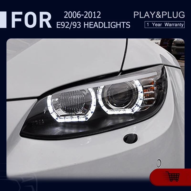 Автомобильная передняя фара для BMW E92 Φ 2006-2012 E93 330i, передняя фара DRL, аксессуары для линз
Автомобильная передняя фара для BMW E92 Φ 2006-2012 E93 330i, передняя фара DRL, аксессуары для линз