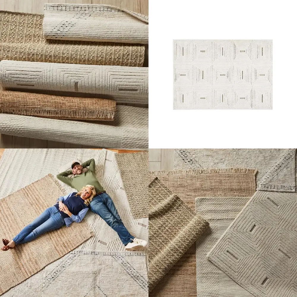 Delightful Dave & Jenny Marrs Rug: Invite Softness & Style with a 5' x 7' Area Rug of Luxurious Quality.
Delightful Dave & Jenny Marrs Rug: Invite Softness & Style with a 5' x 7' Area Rug of Luxurious Quality.