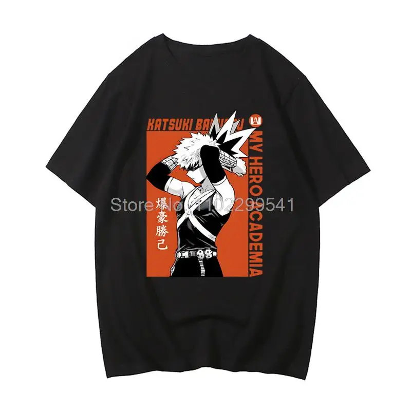 Моя геройская Академия Bakugo футболка Katsuki Bakugou аниме Японская уличная одежда мужская футболка
Моя геройская Академия Bakugo футболка Katsuki Bakugou аниме Японская уличная одежда мужская футболка