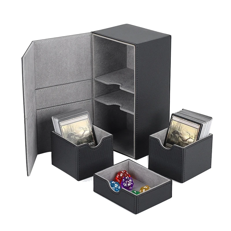 Multifunction Case Container Card Box Card Protector Card Deck Boxes Holds 200+ Card Carrying Organiser Case
Multifunction Case Container Card Box Card Protector Card Deck Boxes Holds 200+ Card Carrying Organiser Case