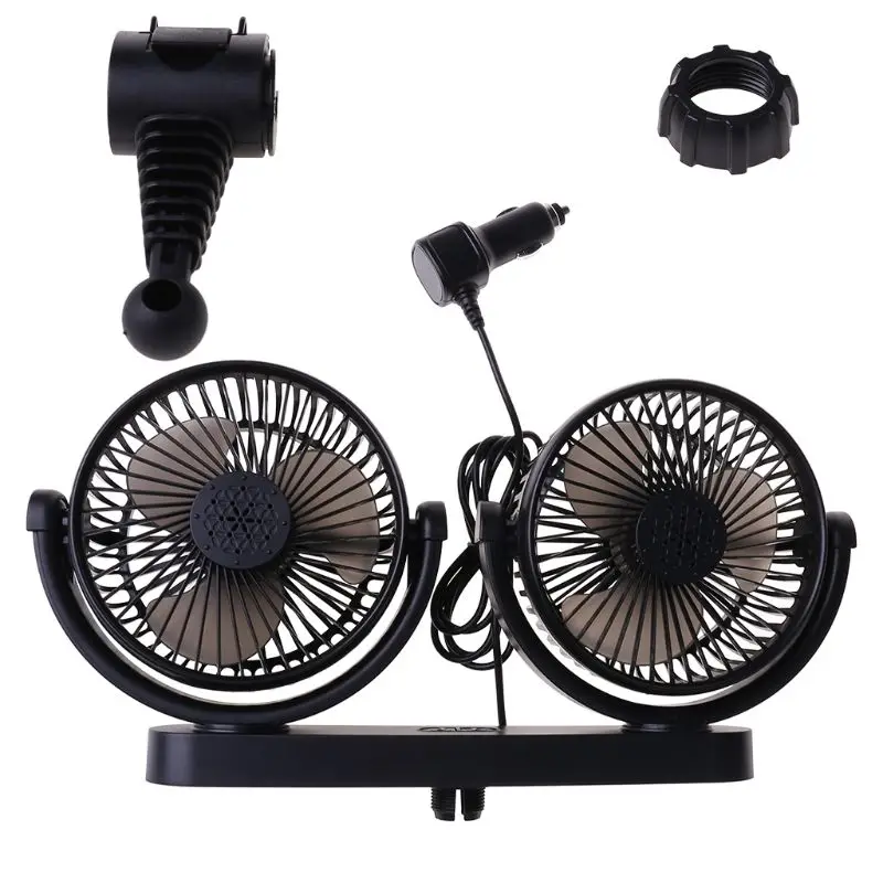 Car Double Headed 360 Degree Rotating Air Conditioner Cooling Air Cooler USB Fan
Car Double Headed 360 Degree Rotating Air Conditioner Cooling Air Cooler USB Fan