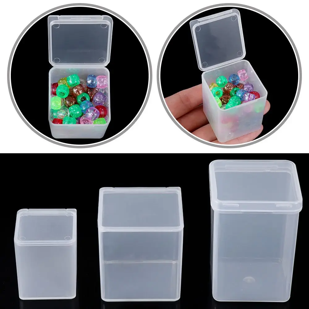 1Pcs Small Clear Plastic Beads Storage Box Small Items Crafts Hardware Storage Container Case Jewelry Organizer Case
1Pcs Small Clear Plastic Beads Storage Box Small Items Crafts Hardware Storage Container Case Jewelry Organizer Case
