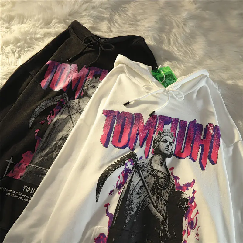 Women Hoodie Hip Hop Oversized Streetwear Vintage Grunge Graphic Print Long Sleeve Sweatshirt Winter Y2k Clothes Punk Top
Women Hoodie Hip Hop Oversized Streetwear Vintage Grunge Graphic Print Long Sleeve Sweatshirt Winter Y2k Clothes Punk Top