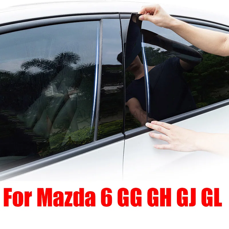 For Mazda 6 GG GH GJ GL 2012 2011 2010 Car Central Middle Column PC Window Trims Decoration B C Pillar Strip 2002-2009
For Mazda 6 GG GH GJ GL 2012 2011 2010 Car Central Middle Column PC Window Trims Decoration B C Pillar Strip 2002-2009