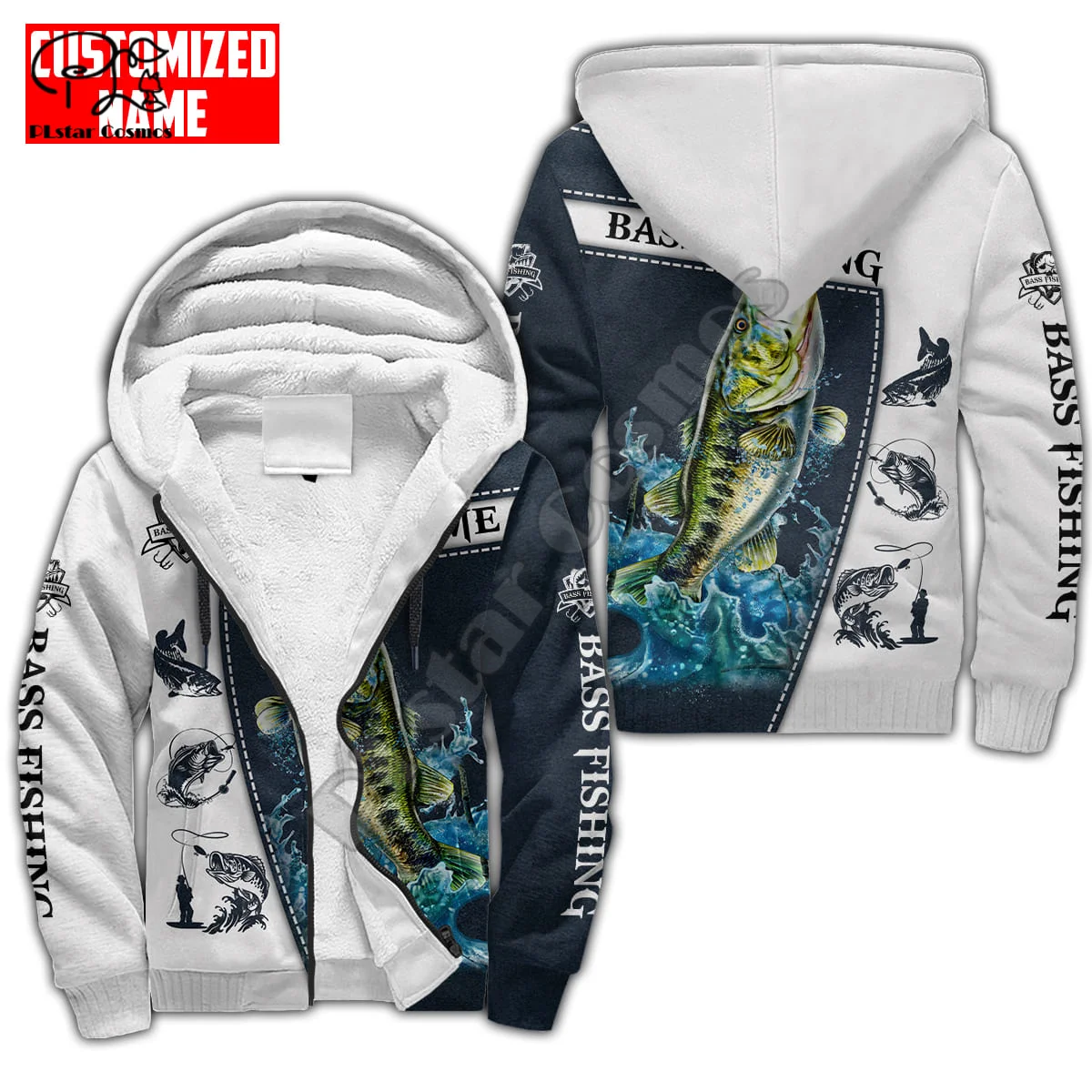 NewFashion Customize Raper Fishing Animal Fisher Harajuku 3DPrint Men/Women Streetwear Winter Coat Fleece Jacket Zip Hoodies A1
NewFashion Customize Raper Fishing Animal Fisher Harajuku 3DPrint Men/Women Streetwear Winter Coat Fleece Jacket Zip Hoodies A1