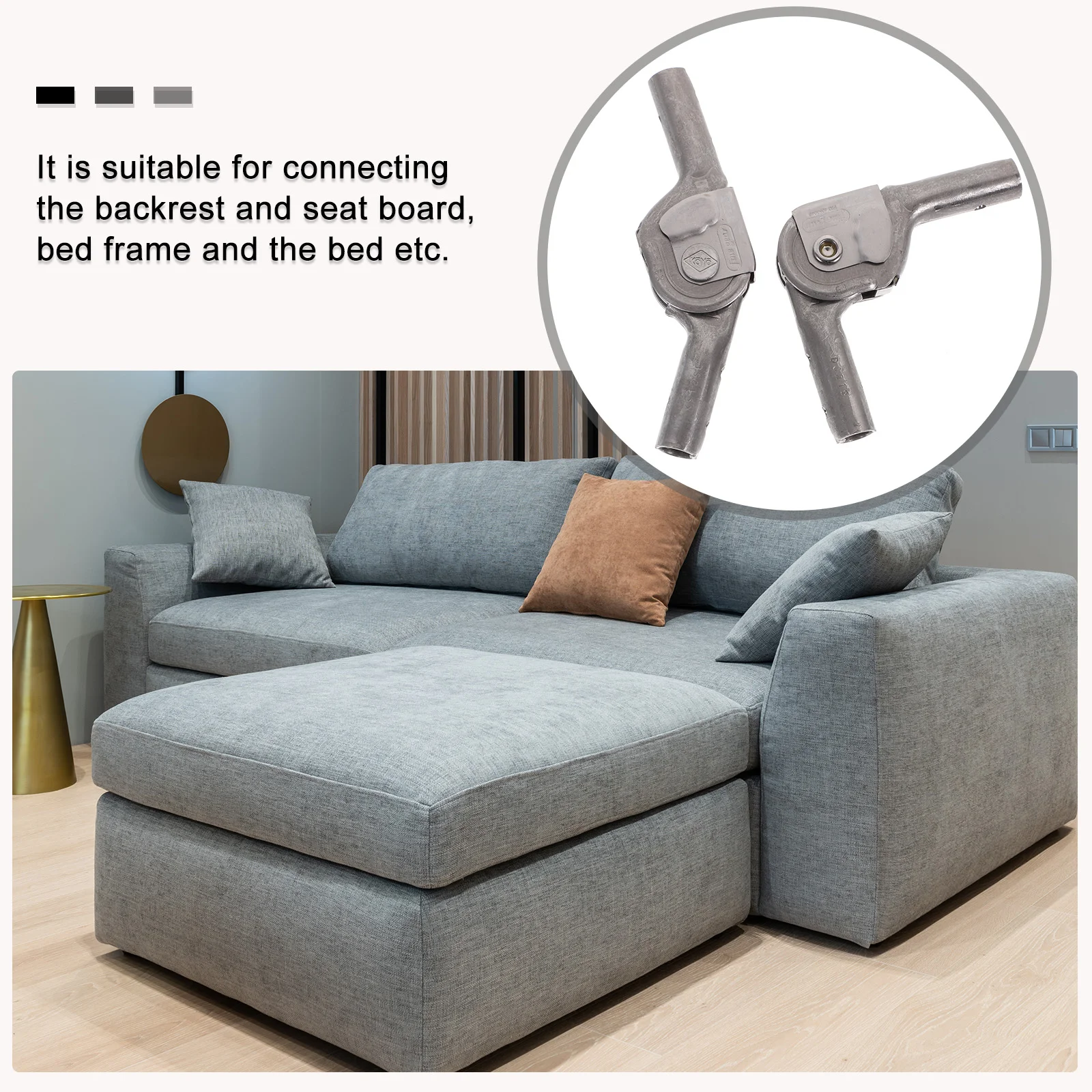 Hinges Furniture Sofa Joint Tatami Couch Hinge Accessory Japan Foldadjustable Connector Ratchet Part Accessories Angle Adjuster
Hinges Furniture Sofa Joint Tatami Couch Hinge Accessory Japan Foldadjustable Connector Ratchet Part Accessories Angle Adjuster
