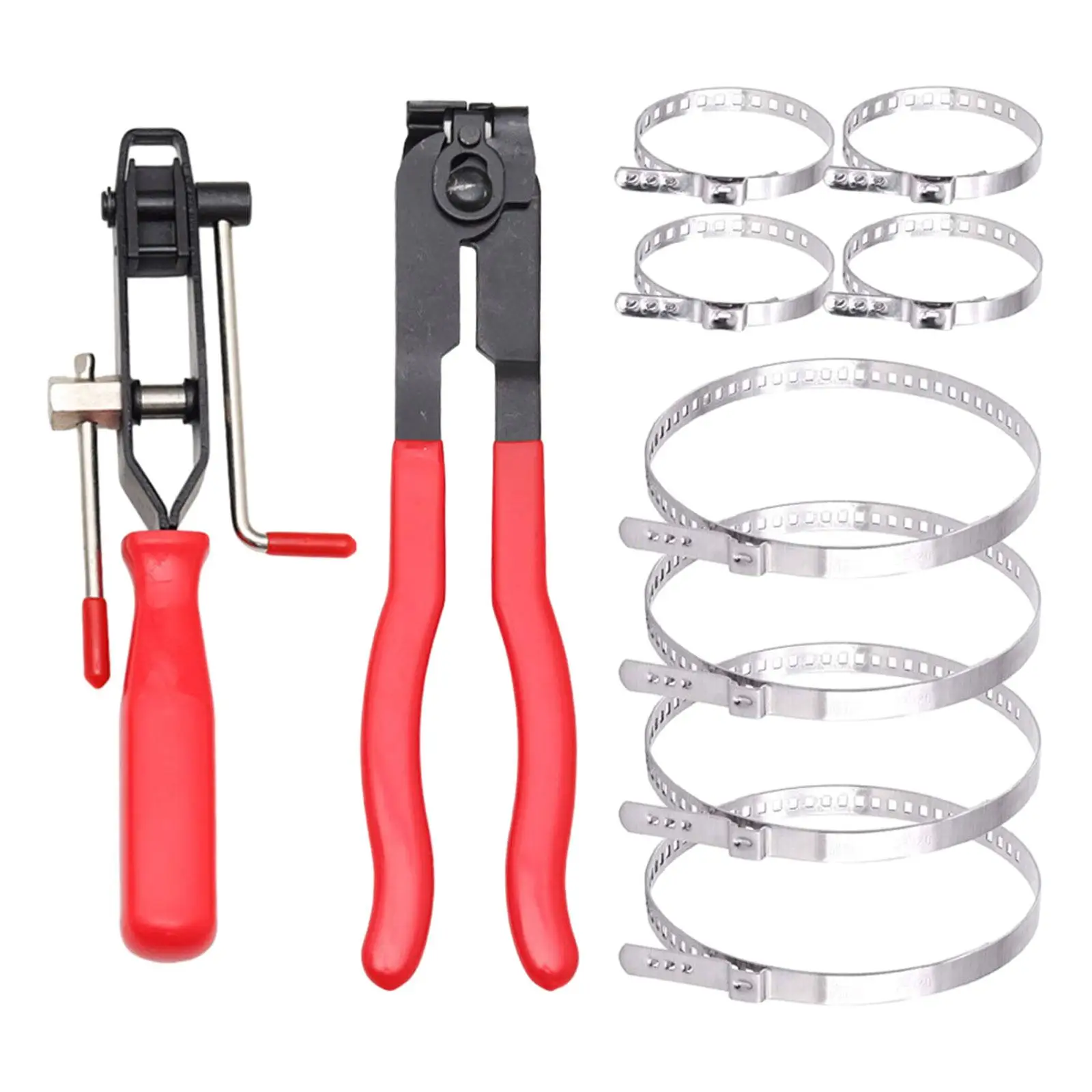 

10x CV Boot Clamp Pliers Set Repair Tool Hose Band Cut Off Pliers Automotive Hose Axle Plier CV Joint Boot Clamp Pliers Set