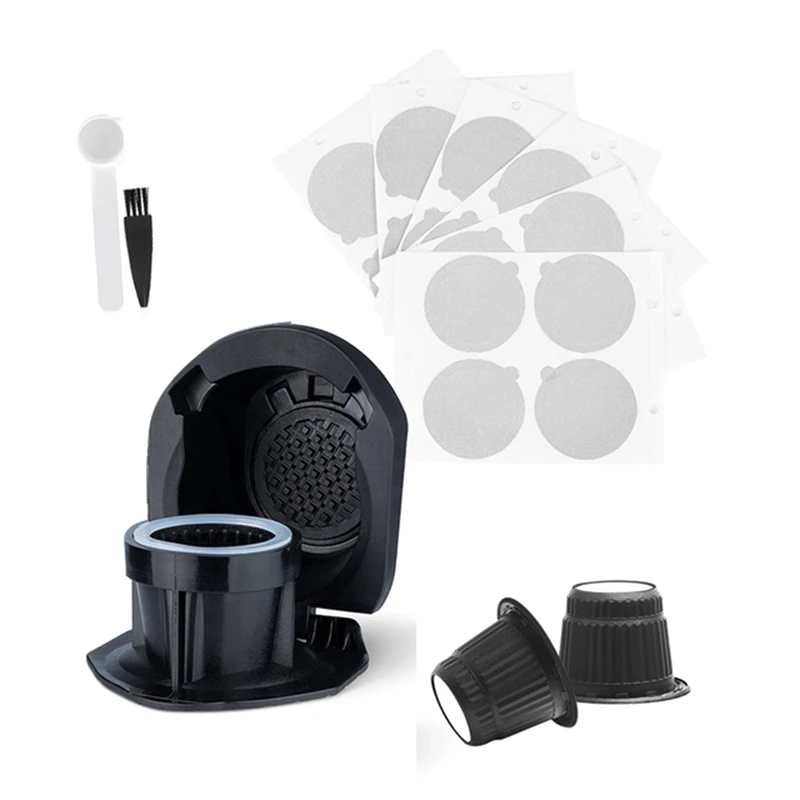 Многоразовый адаптер для капсул Dolce Gusto Nespresso, держатель для конверсии капсул + светофильтр одноразовая капсула
Многоразовый адаптер для капсул Dolce Gusto Nespresso, держатель для конверсии капсул + светофильтр одноразовая капсула
