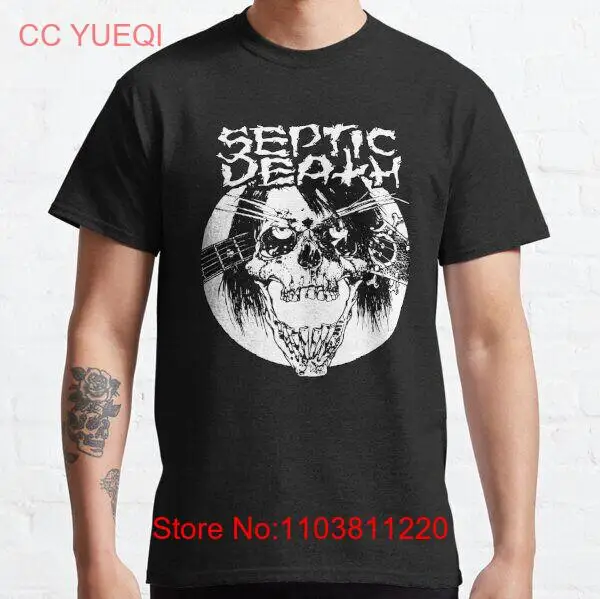 Футболка Pushead Septic Death Skull Screeching Deafness размер от M до 3XL Сделано в США