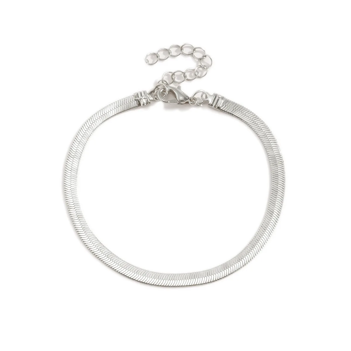 New Simple Fashion Bracelet Sequin Chain Flat Snake Bone Design Temperament Hand Accessories for Women
New Simple Fashion Bracelet Sequin Chain Flat Snake Bone Design Temperament Hand Accessories for Women