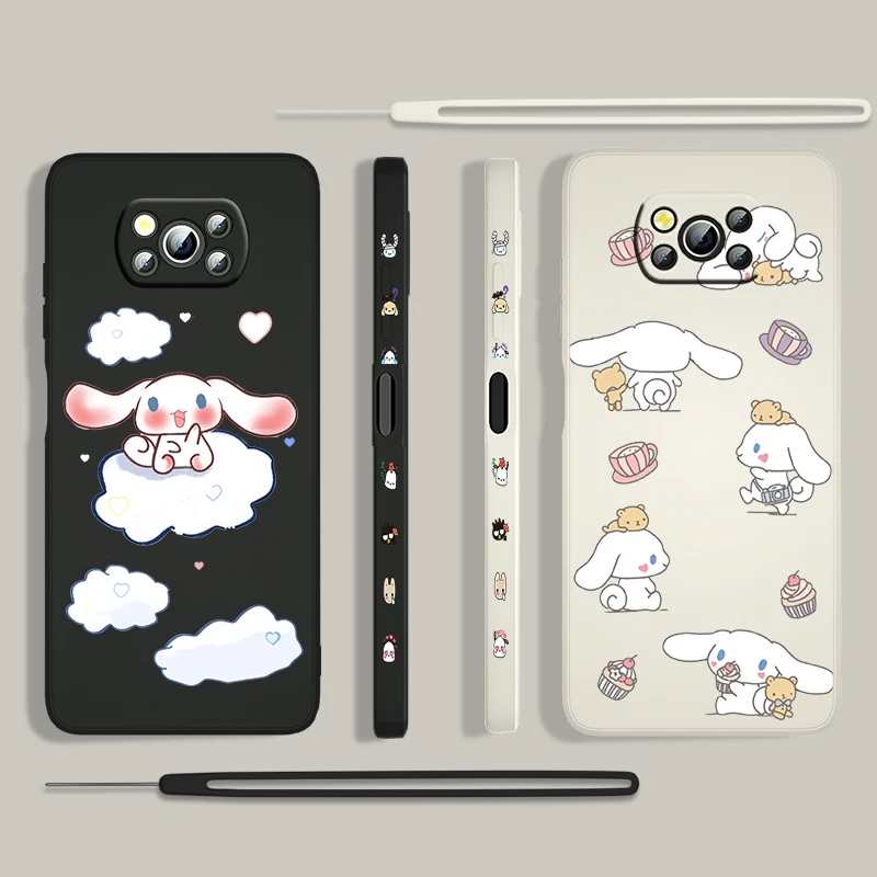 Cartoon Cinnamoroll Sanrio For Xiaomi Poco X3 Pro NFC F3 GT M3 M4 C3 X2 Mi 11T 10T Pro Lite 5G Liquid Left Rope Phone Case Cover
Cartoon Cinnamoroll Sanrio For Xiaomi Poco X3 Pro NFC F3 GT M3 M4 C3 X2 Mi 11T 10T Pro Lite 5G Liquid Left Rope Phone Case Cover