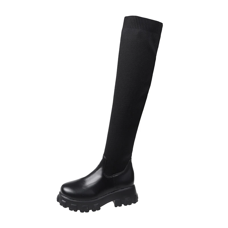 2022Fashion Women's Thick Heel Slim Winter Plus Velvet Stretch Boots High Heel Large Size Suede Boots Winter New Knee-high Boots
2022Fashion Women's Thick Heel Slim Winter Plus Velvet Stretch Boots High Heel Large Size Suede Boots Winter New Knee-high Boots