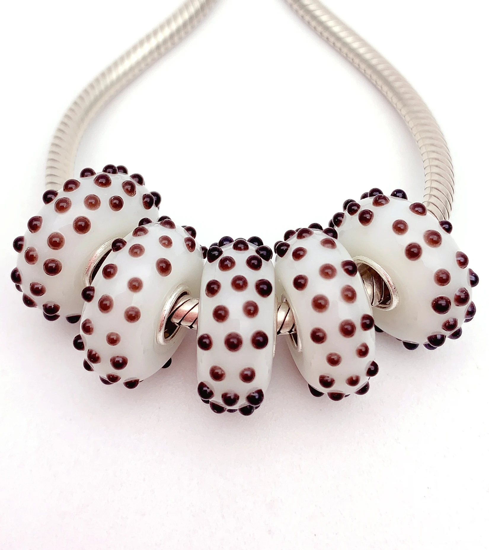 YG292 5X 100% Authenticity S925 Sterling Silver Beads Murano Glassbeads NEW Fit European Charms Bracelet Diy Jewelry Lampwork
YG292 5X 100% Authenticity S925 Sterling Silver Beads Murano Glassbeads NEW Fit European Charms Bracelet Diy Jewelry Lampwork