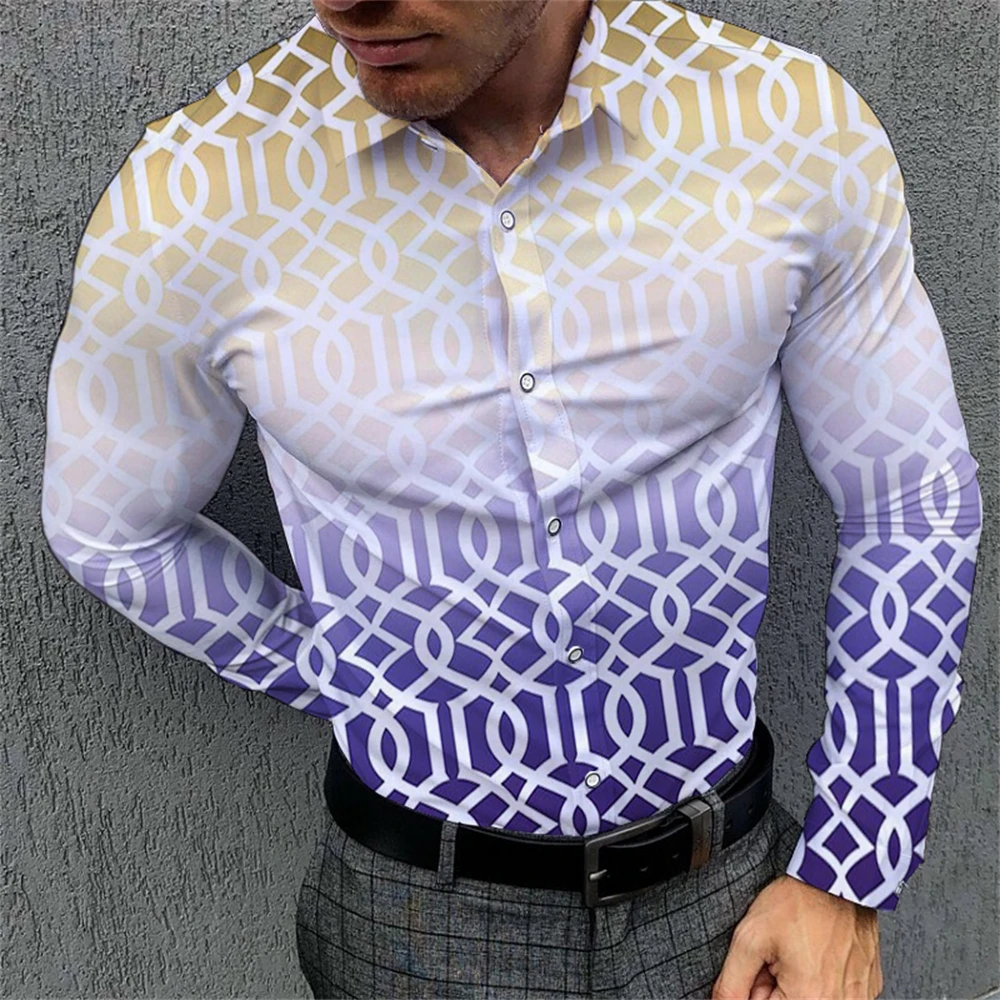 Fashion Cool 3d Digital Printing Long Sleeve Men's Shirts 2022 Spring Full New Casual Turndown Collar Shirt Top Clothes for Men
Fashion Cool 3d Digital Printing Long Sleeve Men's Shirts 2022 Spring Full New Casual Turndown Collar Shirt Top Clothes for Men