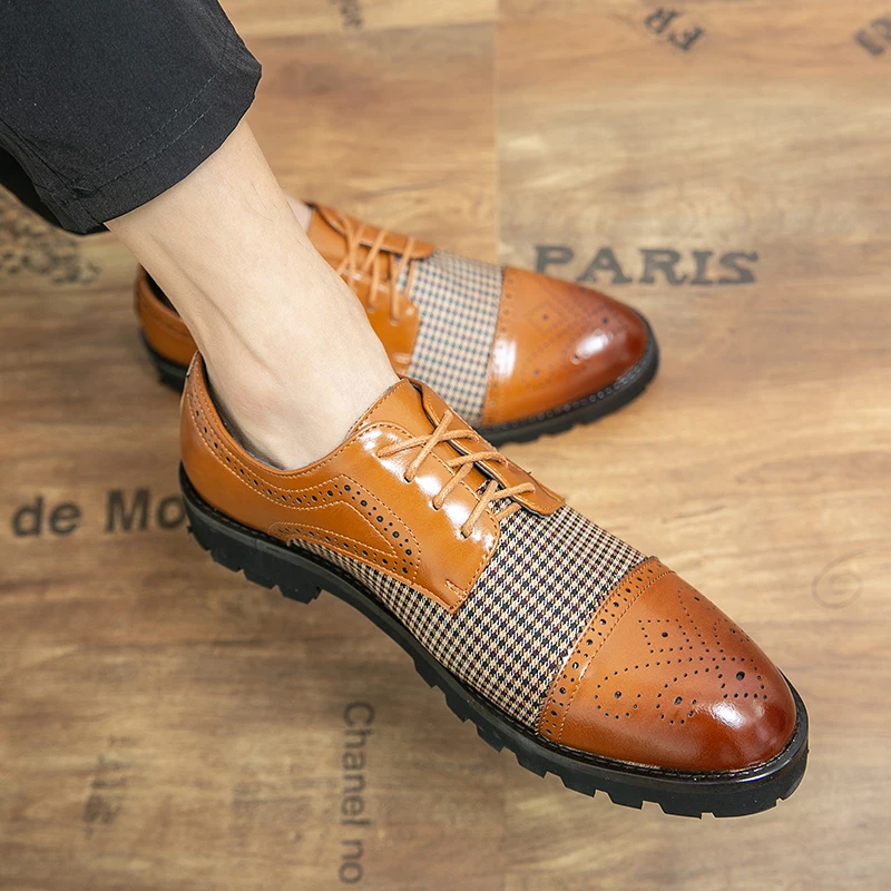 Men Dress Shoes Men Spring Wedding Fashion Office High Quality Leather Comfy Business Man Formal Shoes 2022 Men Shoes
Men Dress Shoes Men Spring Wedding Fashion Office High Quality Leather Comfy Business Man Formal Shoes 2022 Men Shoes