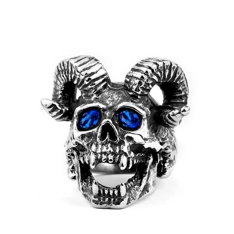New Exaggerated Boho Crystal Inlaid Ring Claw Skull Ring Men's Ring Fashion Punk Metal Ring Accessories Party Jewelry Wholesale
New Exaggerated Boho Crystal Inlaid Ring Claw Skull Ring Men's Ring Fashion Punk Metal Ring Accessories Party Jewelry Wholesale