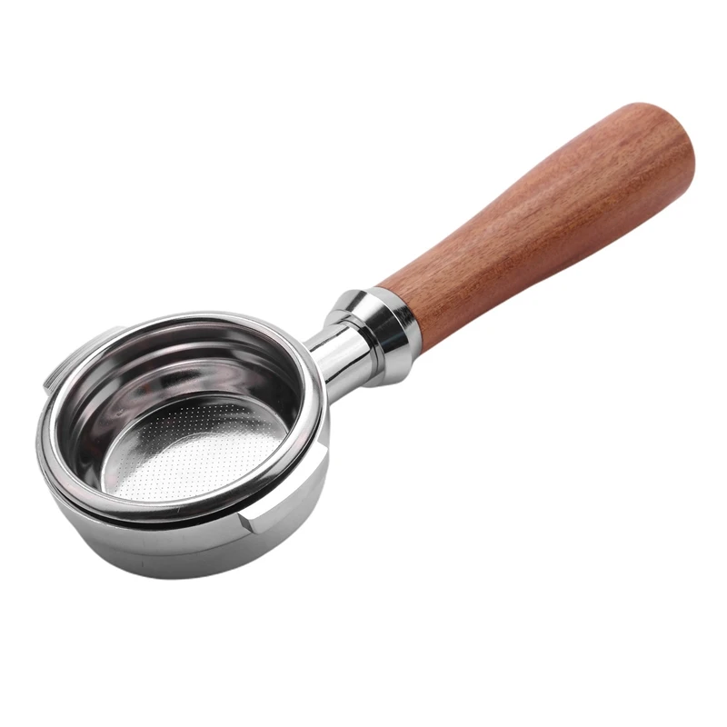 Кофейная машина из нержавеющей стали E61, профессиональный держатель для фильтра без дна, с деревянной ручкой, 58 мм
Кофейная машина из нержавеющей стали E61, профессиональный держатель для фильтра без дна, с деревянной ручкой, 58 мм