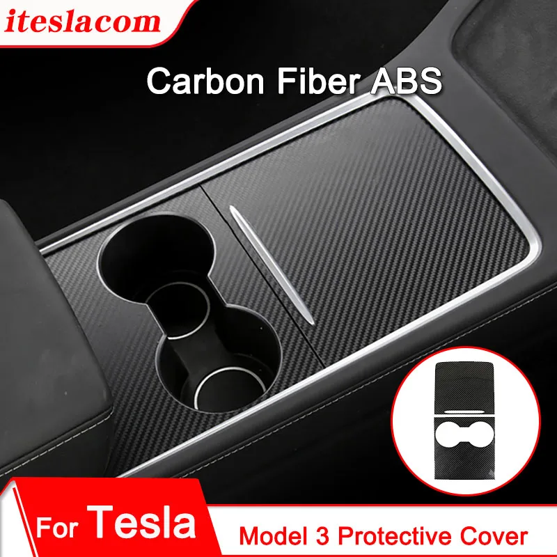 New Tesla Model 3 Center Console Carbon Fiber ABS Protection Cover For Model3 Accessories Glossy Decorative Car Styling Sticker
New Tesla Model 3 Center Console Carbon Fiber ABS Protection Cover For Model3 Accessories Glossy Decorative Car Styling Sticker