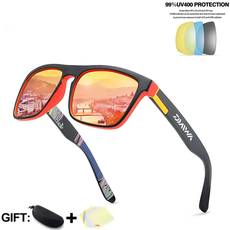Daiwa Polarized Fishing Sunglasses Men's Driving Shades Male Sun Glasses Hiking Fishing Classic Sun Glasses UV400 Eyewear
Daiwa Polarized Fishing Sunglasses Men's Driving Shades Male Sun Glasses Hiking Fishing Classic Sun Glasses UV400 Eyewear
