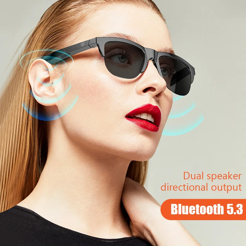 NEW F06 Smart Music Sunglasses HIFI Sound Wireless Bluetooth Headphones Hand-free Call Music Touch Control Headset Glasses
NEW F06 Smart Music Sunglasses HIFI Sound Wireless Bluetooth Headphones Hand-free Call Music Touch Control Headset Glasses